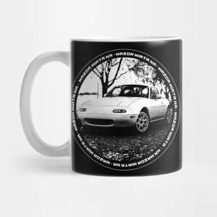 Mazda Miata MX-5 NA Black 'N White 4 (BLACK VERSION) Mug